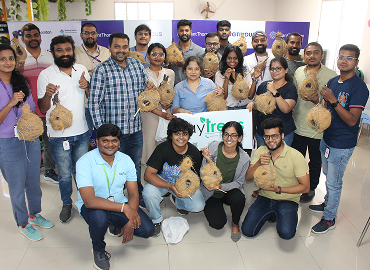 Nest making at our Bangalore office