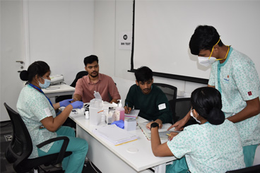 Well-being month at office